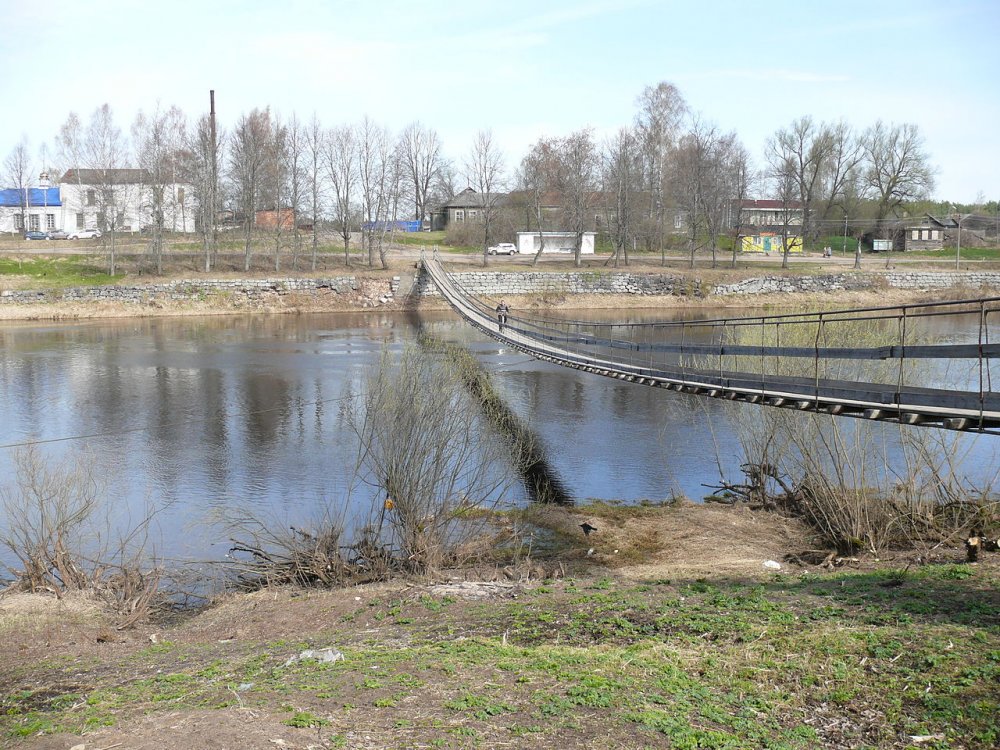 В Боровичах Новгородской области через год откроются обновленную набережную