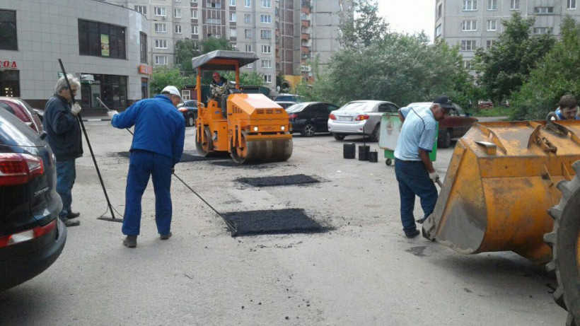 Свыше 55 тысяч ям устранили во дворах Подмосковья