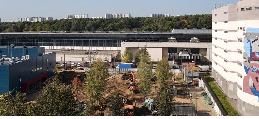 Спорткомплекс с катком на юге столицы будет готов в 2021 году