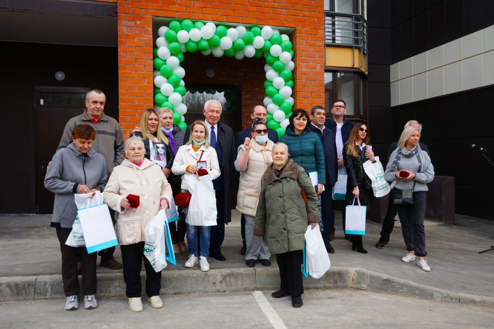 В Домодедово началась выдача ключей от квартир