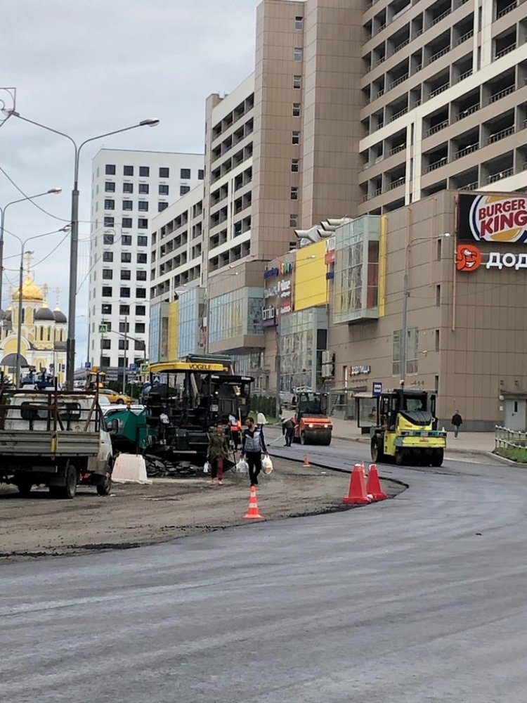 Благоустройство городских территорий идет полным ходом