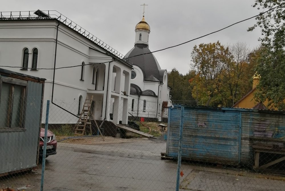 Нулевой цикл храма при 64-й ГКБ завершен с опережением графика