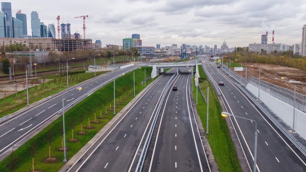 Мэр Москвы открыл движение по проспекту Генерала Дорохова