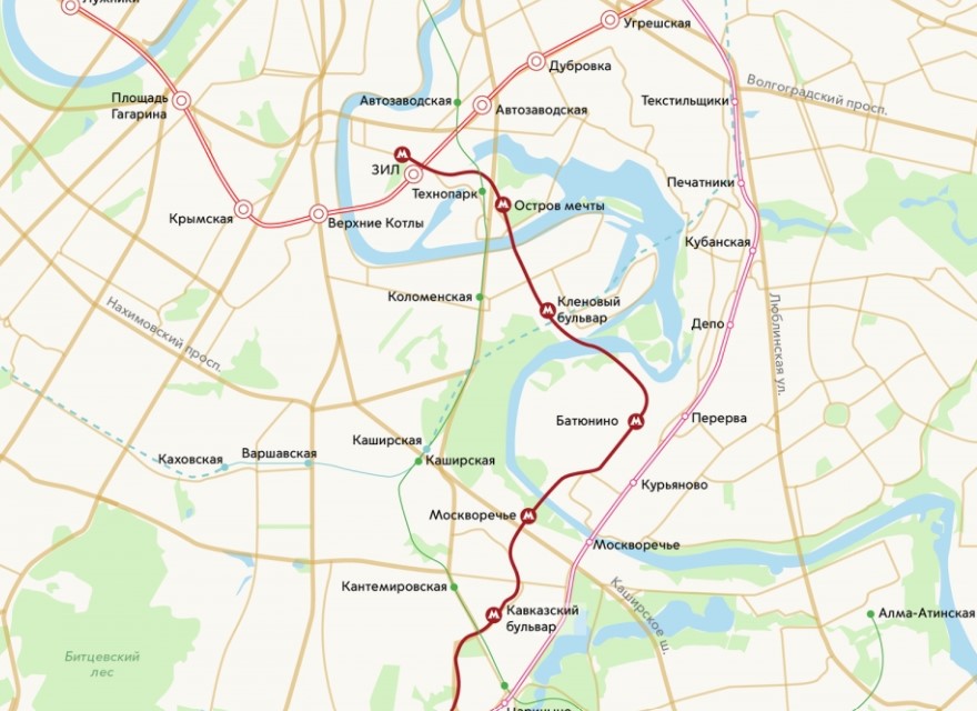 Трассировку Бирюлёвской линии метро могут подготовить к концу лета