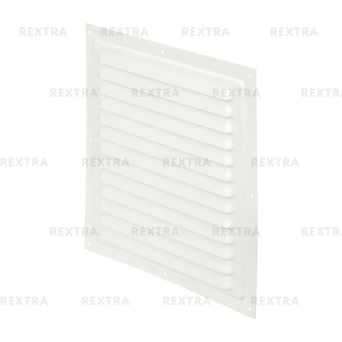 Решетка вентиляционная с сеткой Вентс МВМ 250 с, 250х250 мм, цвет белый