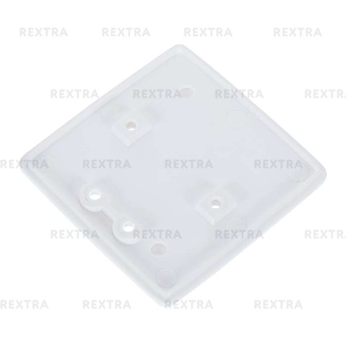 Пластина монтажная для выключателя Reone 69х69 мм, цвет белый