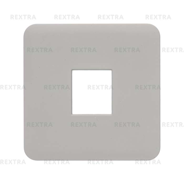 Накладка Lexman Cosy для телефонной розетки RJ11-12-45, цвет серый
