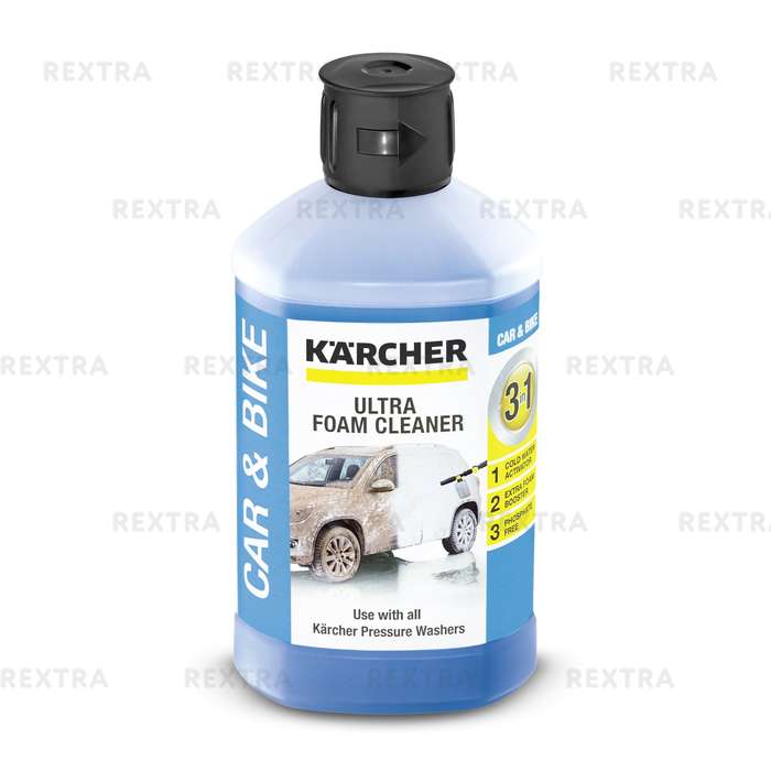 Эко-шампунь б/м Karcher UltraFoamClean RM615, 1л