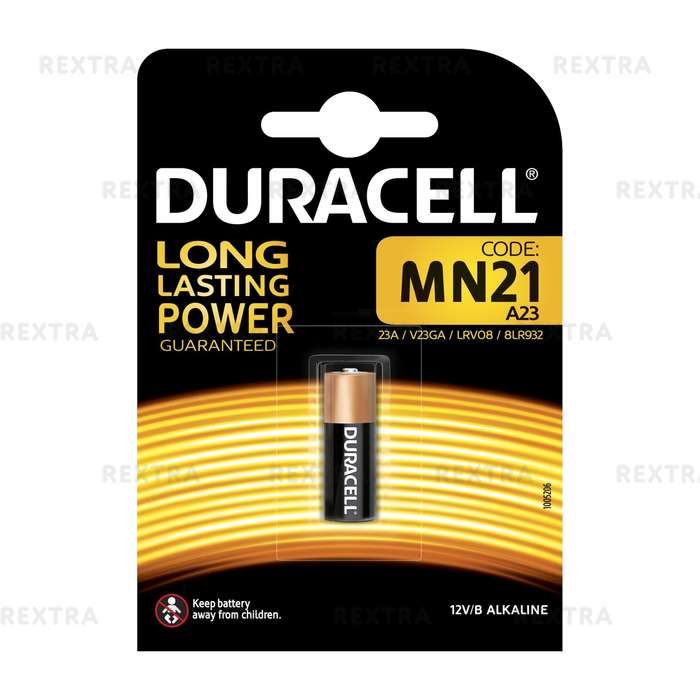 Батарейка алкалиновая Duracell MN21 1шт