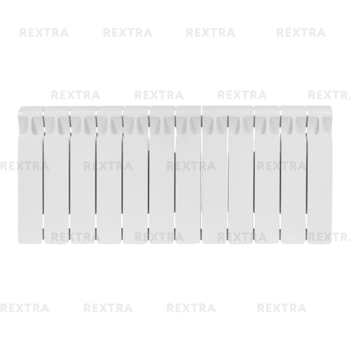 Радиатор Rifar Monolit, 12 секций, боковое подключение, 350 мм, биметалл