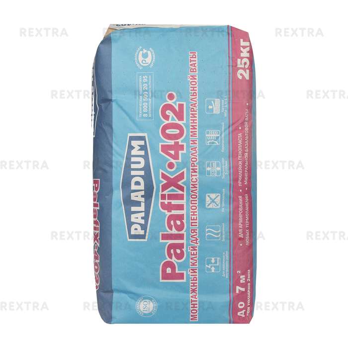 Клей для утеплителя Palladium PalaFix-402, 25 кг