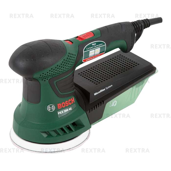 Эксцентриковая шлифмашина Bosch PEX 300 AE, 270 Вт