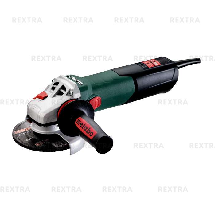 Углошлифовальная машина (болгарка) Metabo WE 15-125 Quick, 1550 Вт, 125 мм