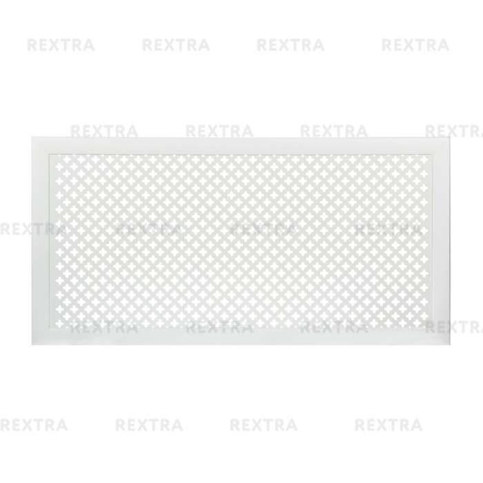 Экран для радиатора Готико 120х60 см, цвет белый