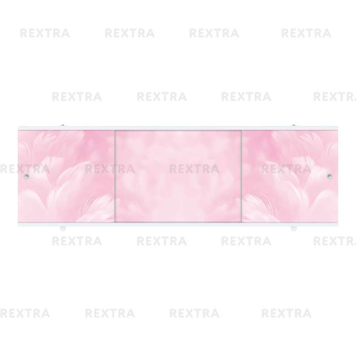 Экран под ванну Премиум А 168 см цвет розовый