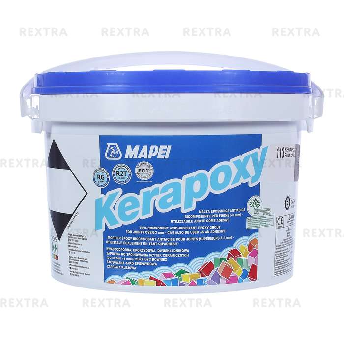 Затирка эпоксидная Mapei Kerapoxy N.113 цвет тёмно-серый 2 кг