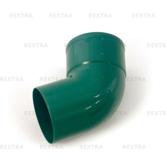 Отвод водосточной трубы 67/80 цвет зеленый