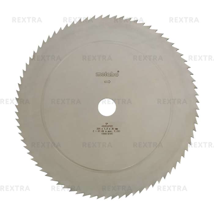 Пильный диск Metabo Power Cut CV 315x30, 80 NV (628101000)