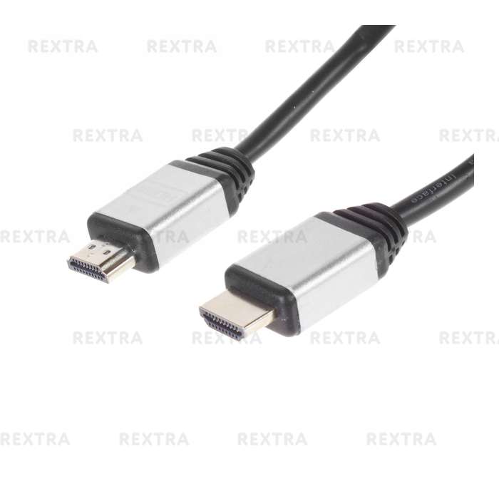 Кабель HDMI Oxion «Люкс» 3 м, ПВХ/медь, цвет чёрный