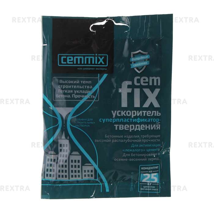 Ускоритель твердения CemFix, концентрат, саше