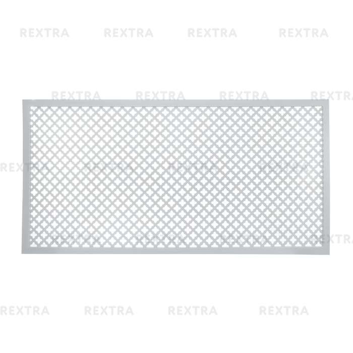 Экран для радиатора Лотос 60х120 см цвет белый
