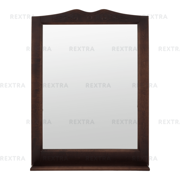 Зеркало к мебели «Retro» 75 см цвет орех