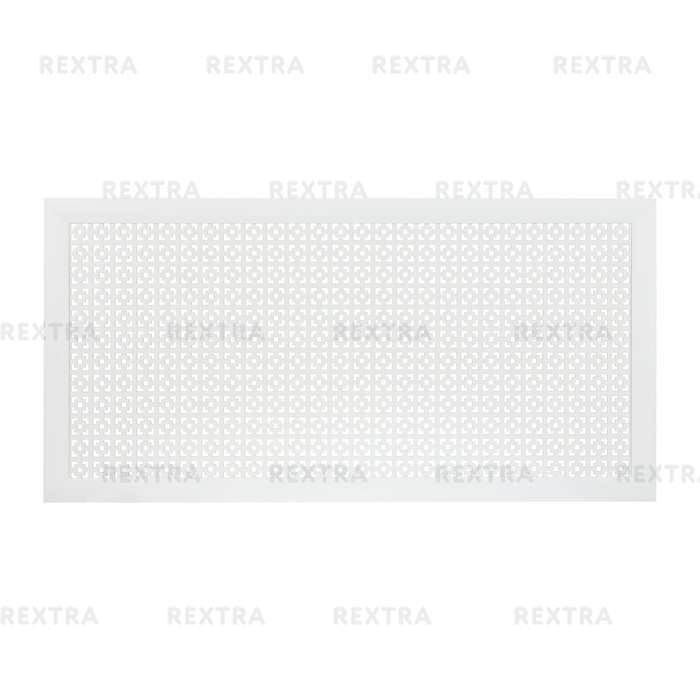 Экран для радиатора Дамаско 120х60 см, цвет белый