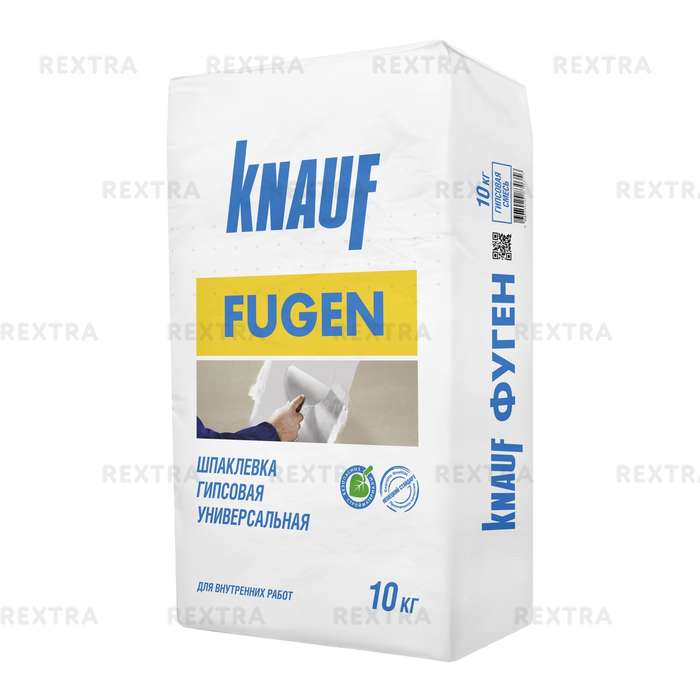 Шпаклёвка гипсовая для заделки швов ГКЛ Knauf Фуген 10 кг