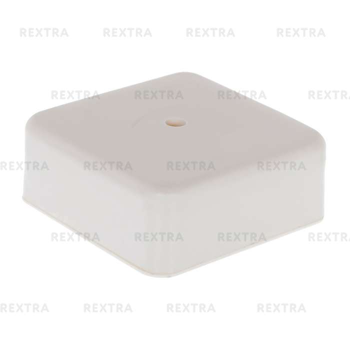 Коробка распределительная ОП 75х75х28 мм цвет белый