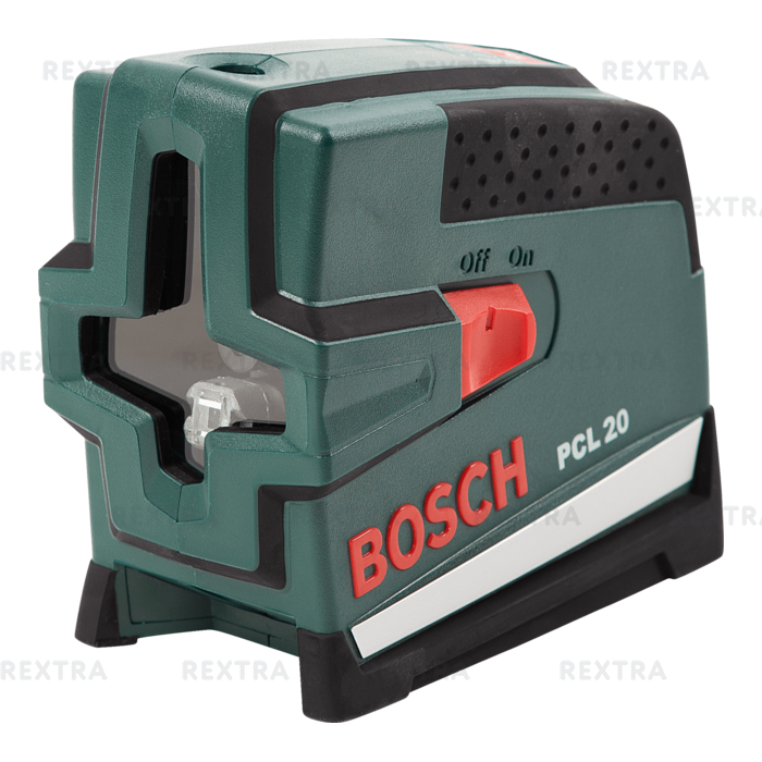 Уровень лазерный Bosch PCL20 basic с дальностью до 20 м