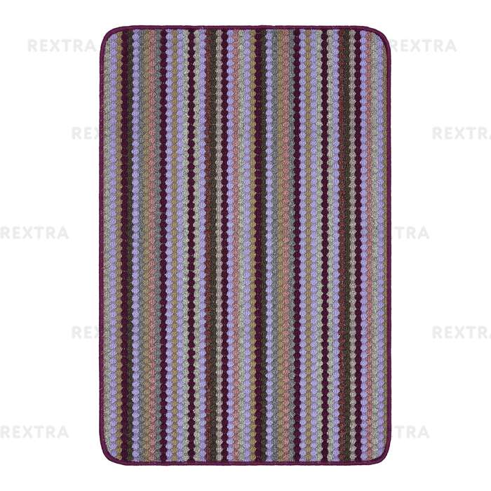Коврик «Jolly», 80x120 см, полипропилен, цвет фиолетовый