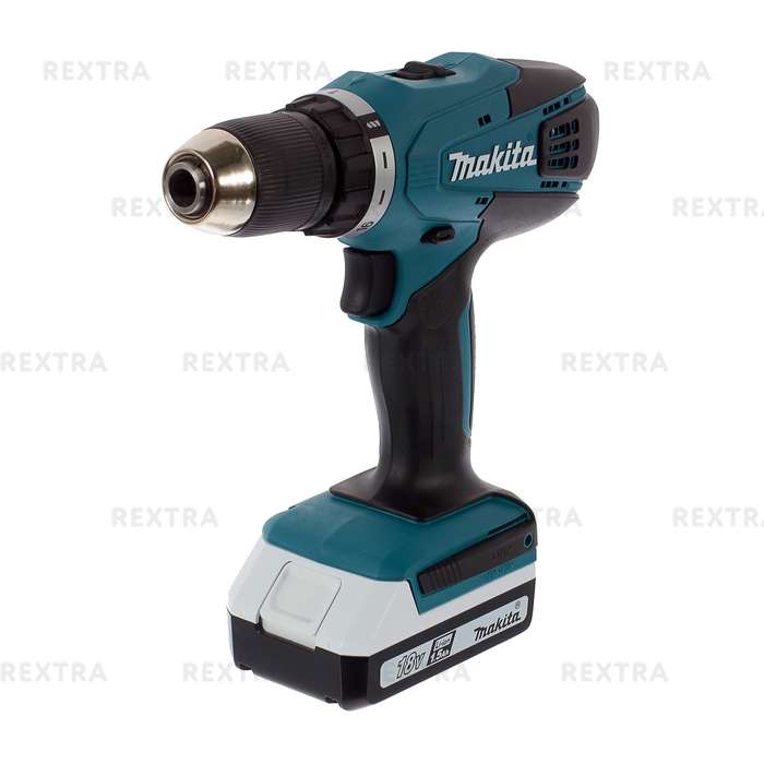 Аккумуляторная дрель-шуруповерт Makita DF457DWE 18 В Li-ion 18 В, 2x1.5 Ач