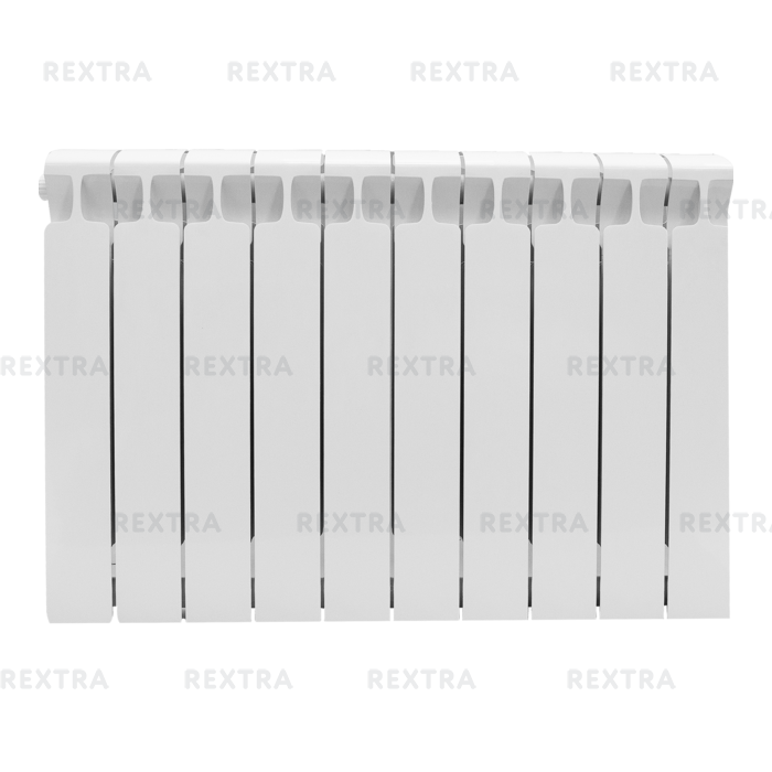 Радиатор Rifar Monolit, 10 секций, нижнее левое подключение, 500 мм, биметалл
