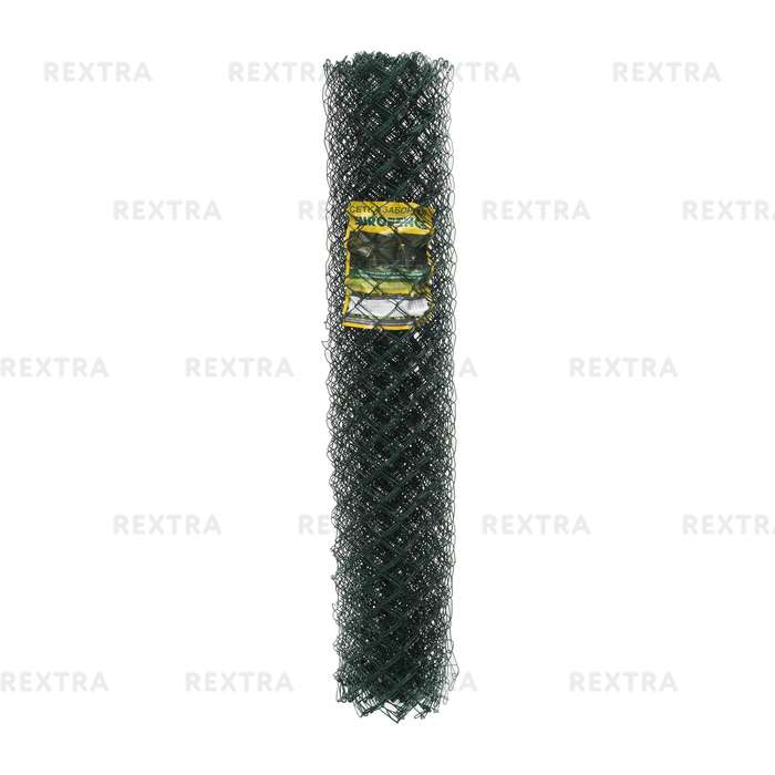 Сетка Рабица, материал ПВХ, размер ячейки 50х50 мм, размер сетки 1.5х10 м