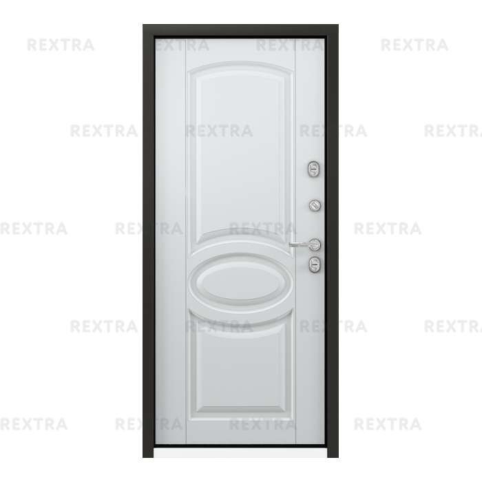 Дверь металлическая Термо С-2, 950 мм, правая, цвет белый