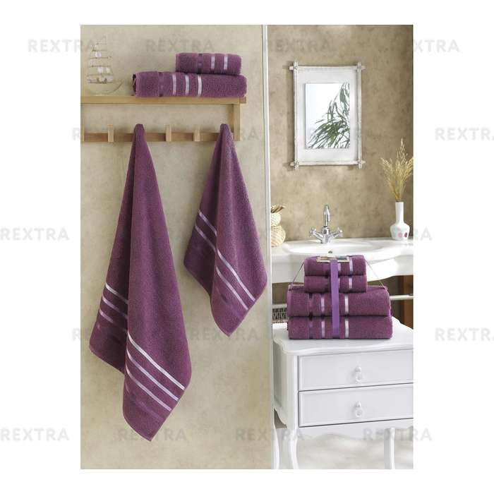 Набор полотенец для ванной комнаты KARNA Bale 4шт 953/CHAR006