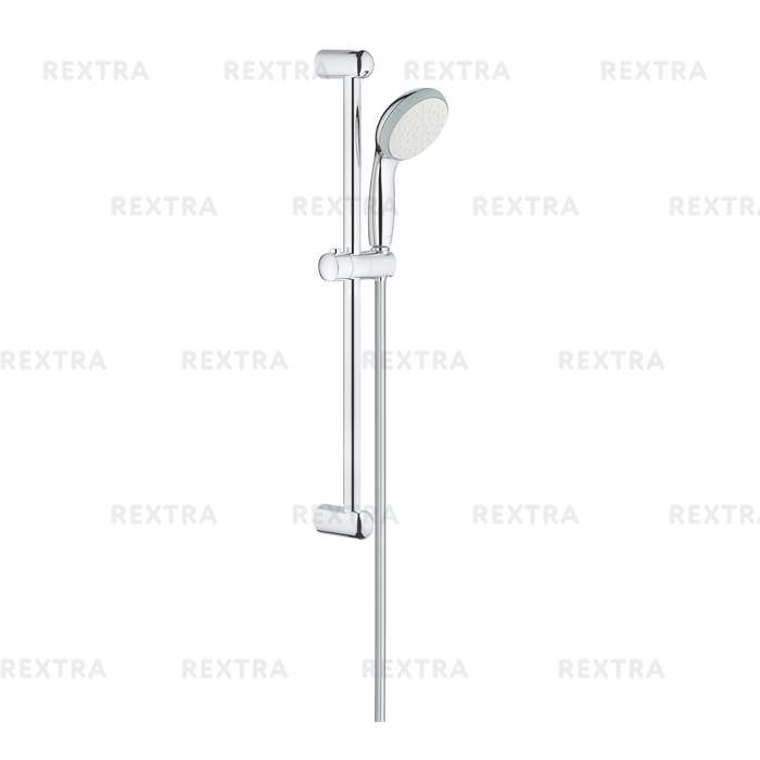 Комплект для душа Grohe Vitalio Go 26196000, 1 режим, лейка 10 см, шланг 175 см, пластик