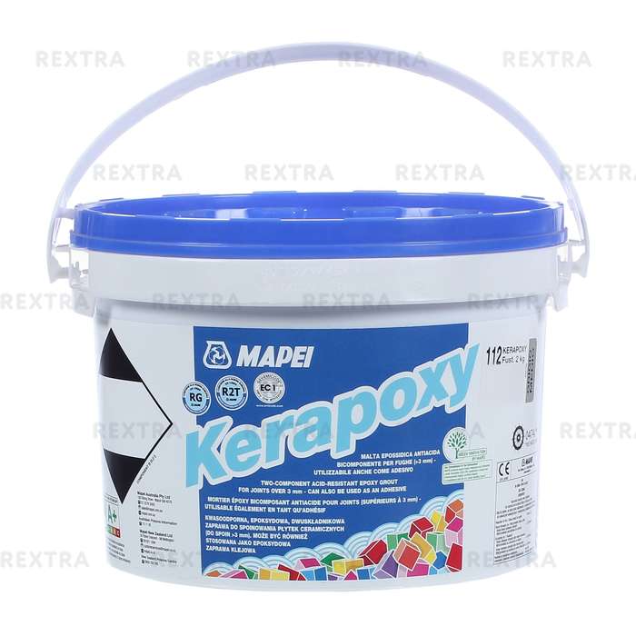 Затирка эпоксидная Mapei Kerapoxy N.112 цвет серый 2 кг