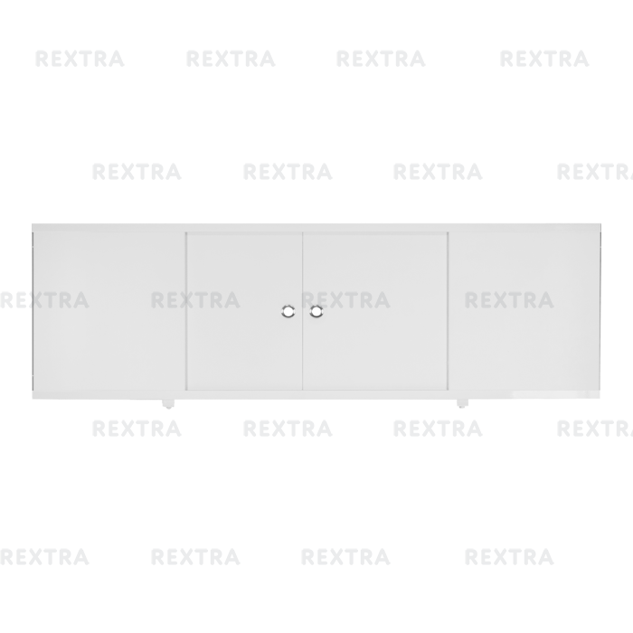 Экран под ванну 169 см цвет белый