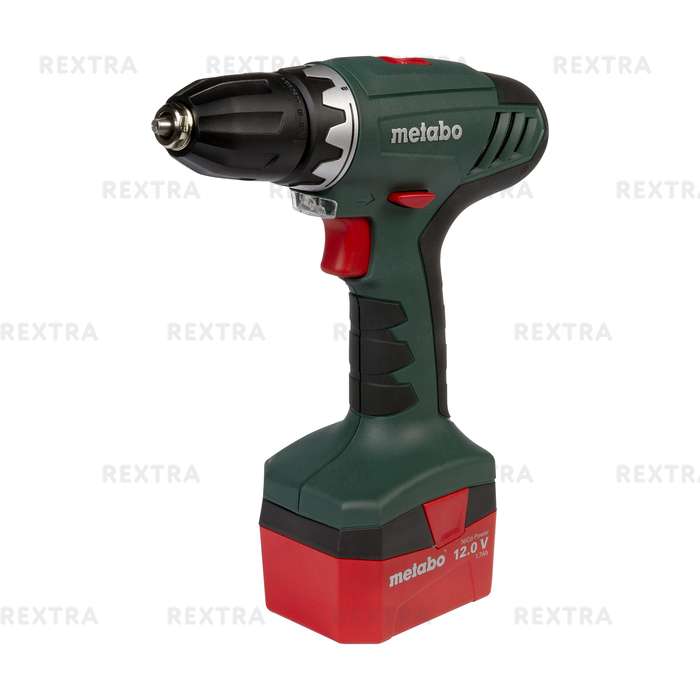 Шуруповерт Metabo BS 12, Ni-Cd 12 В, 1,7 Ач