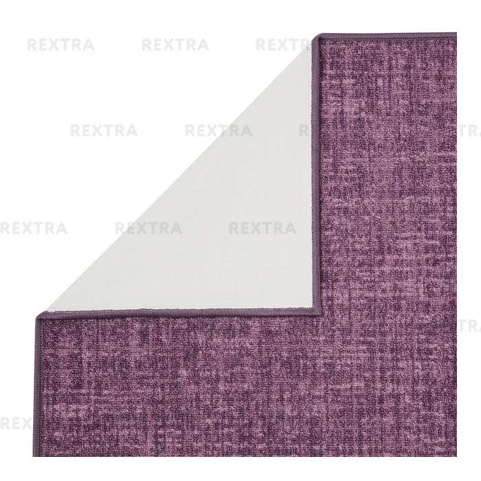 Коврик «Адриана», 80x120 см, нейлон, цвет фиолетовый