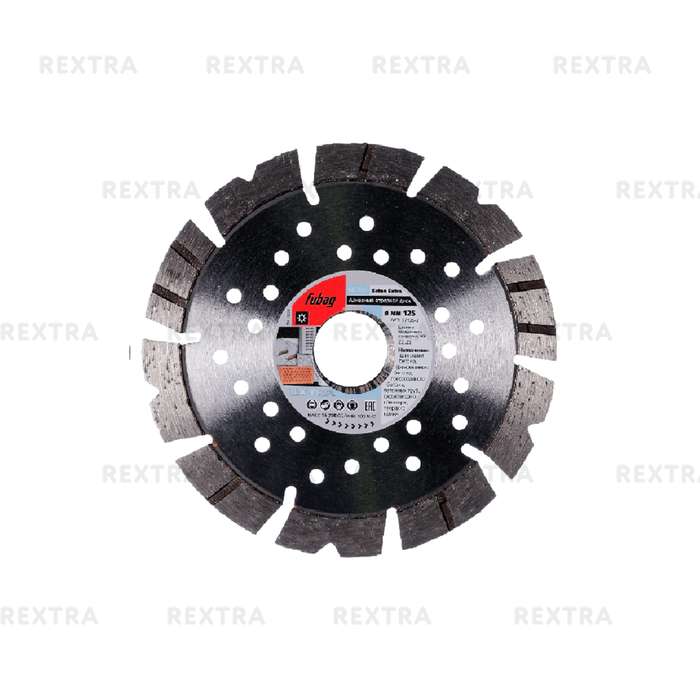 Алмазный диск Fubag Beton Extra 125/22.2 37125-3