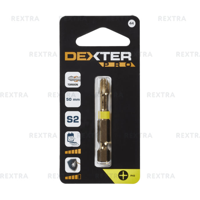 Бита Dexter Pro, PH3, 50 мм