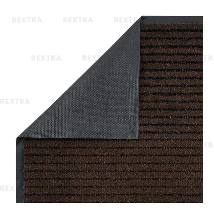 Коврик «Clean Stripe», 60x90 см, ПВХ/полипропилен, цвет коричневый