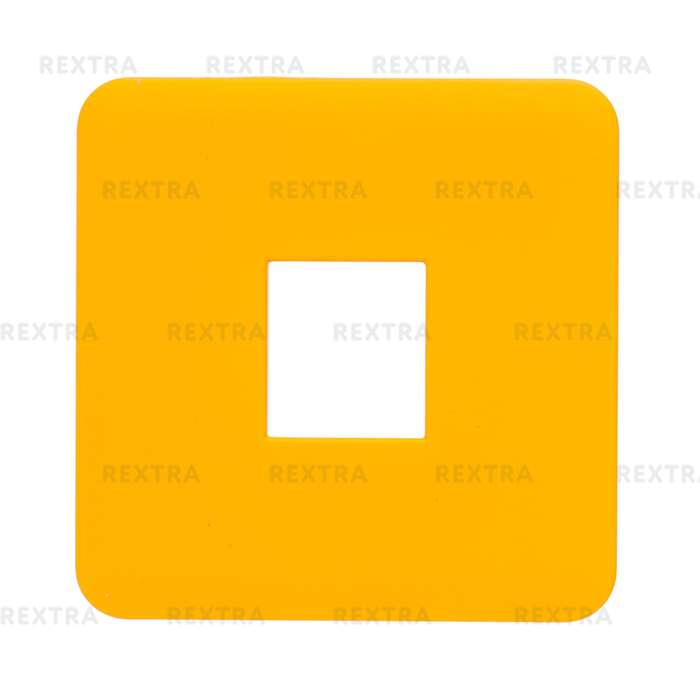 Накладка Lexman Cosy для телефонной розетки RJ11-12-45, цвет оранжевый