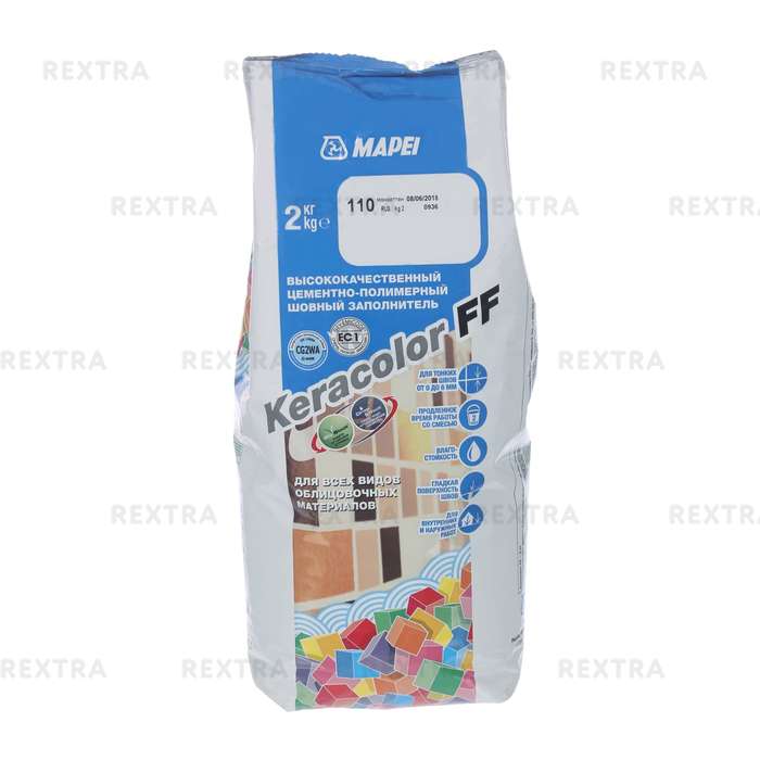 Затирка Mapei Keracolor FF цвет манхеттен 2000 2 кг