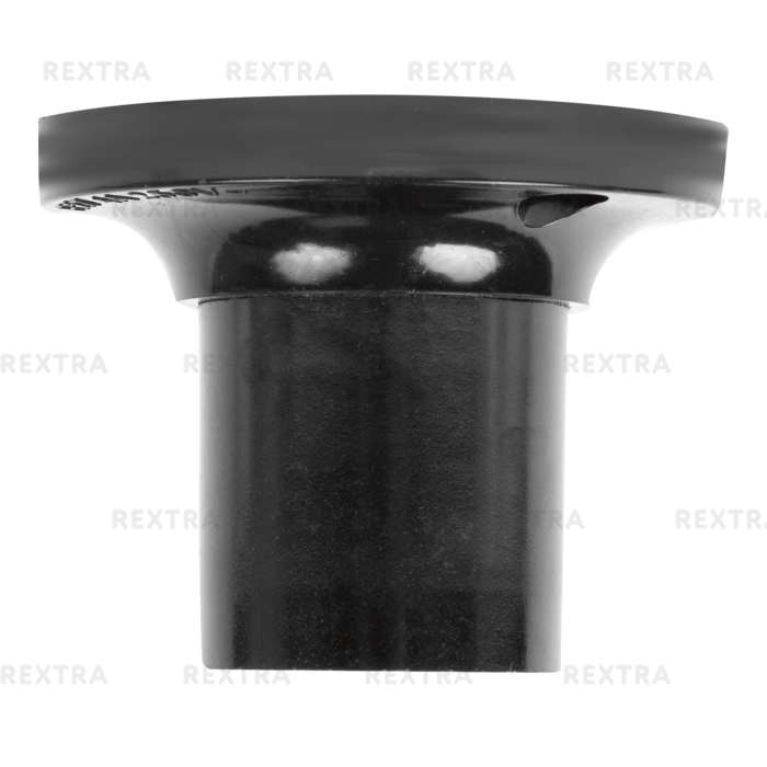 Патрон-стойка пластиковая Е27 прямая цвет чёрный