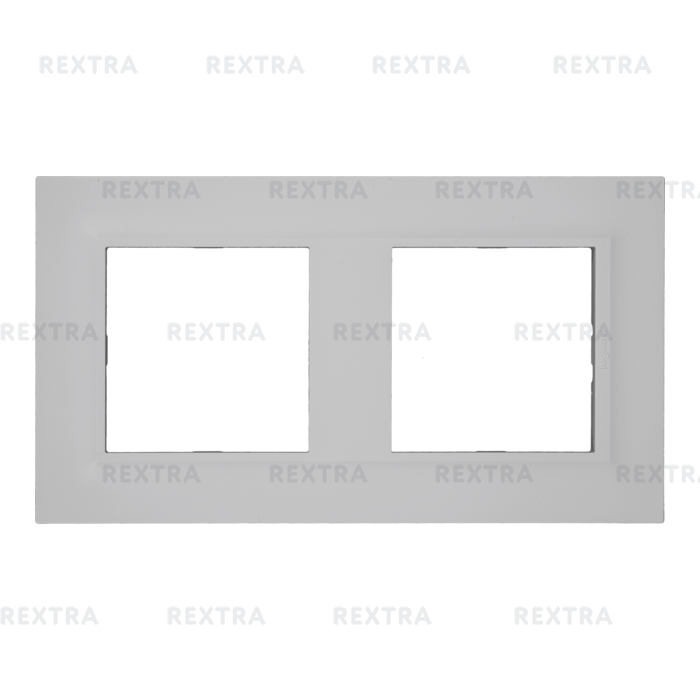 Рамка для розеток и выключателей Legrand «Structura», 2 поста, цвет белый