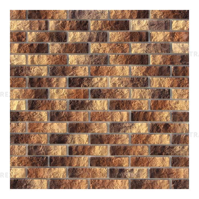 Плитка декоративная Алтен Брик, цвет коричнево-медный, 0.59 м2