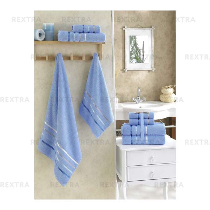 Набор полотенец для ванной комнаты KARNA Bale 4шт 953/CHAR007